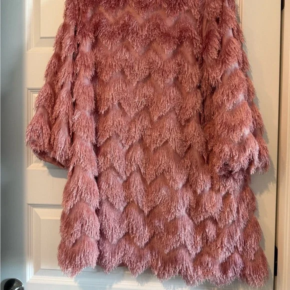 Hutch Pink Chevron Mini Dress - Picture 4 of 4